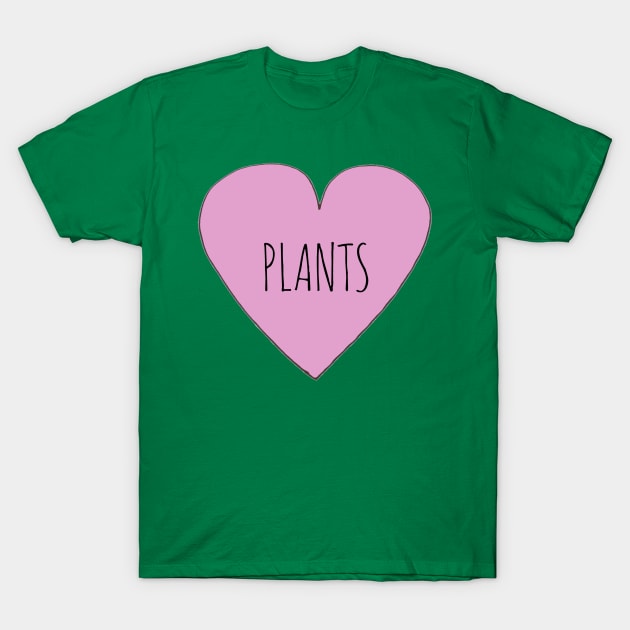 Plant Love T-Shirt by wanungara